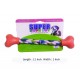 Super Dog Toys Cotton Rope With Plastic End Bone Large